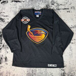 Vintage 90s Made in Canada Atlanta Trashers Hockey Jersey